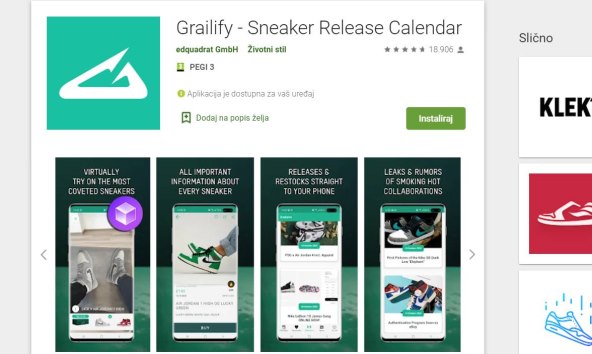 Tenisice aplikacije 1