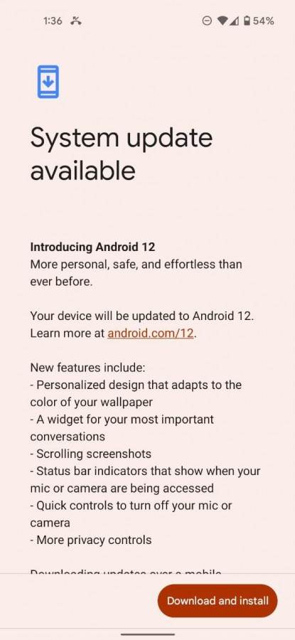 PREDSTAVLJEN JE ANDROID 12 I dalje nema 'slatkih' naziva