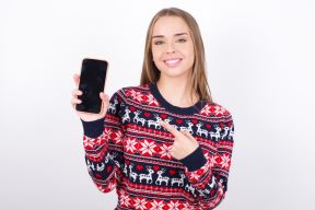 Pametni telefon djevojka