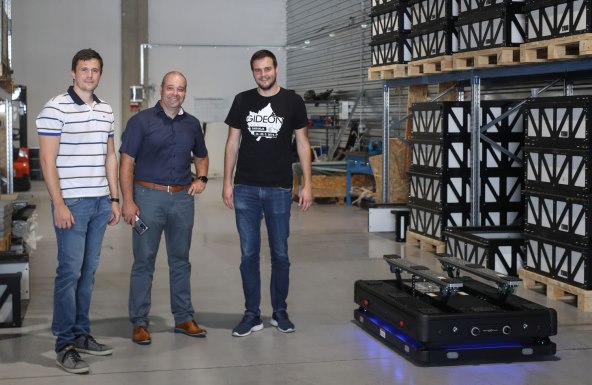Hrvatski robot prevozi teret do jedne tone, a prepoznaje prepreke i ljude