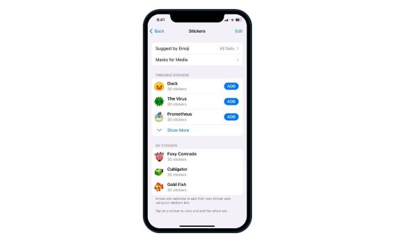 Telegram Settings updated for iOS 15.jpg