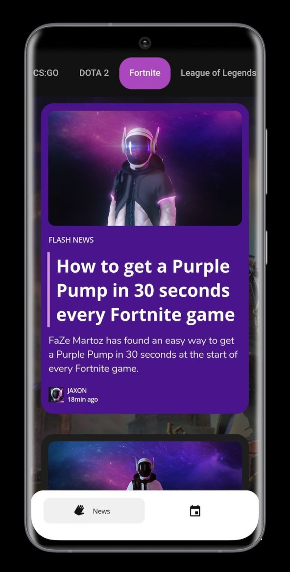 APLIKACIJA ZA ESPORTS NOVOSTI Najnovije vijesti o najpopularnijim video igrama