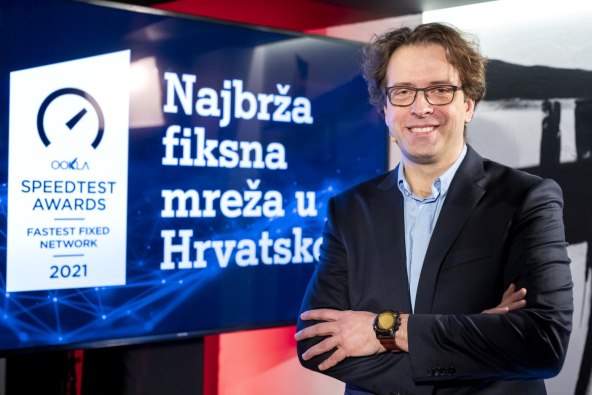 Branimir Marić, glavni direktor za tehniku i informacijske tehnologije A1 Hrvatska.JPG