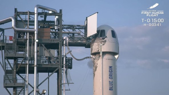 NEW SHEPARD RAKETA Pogledajte kako je Jeff Bezos odletio u svemir