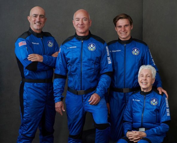 NEW SHEPARD RAKETA Pogledajte kako je Jeff Bezos odletio u svemir