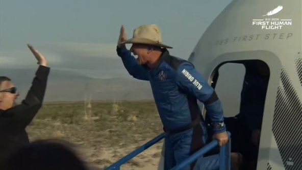 NEW SHEPARD RAKETA Pogledajte kako je Jeff Bezos odletio u svemir