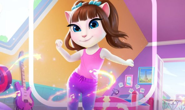 MY TALKING ANGELA 2 Virtualna mobilna igra za brigu o kućnim ljubimcima