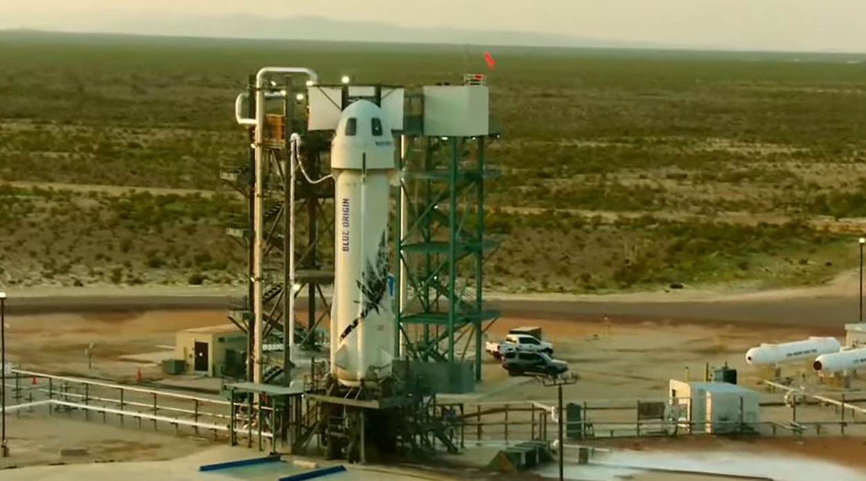 NEW SHEPARD RAKETA Pogledajte kako je Jeff Bezos odletio u svemir