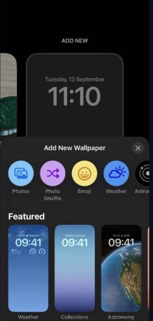 Apple iOS 16 zakljucani ekran 3.jpg