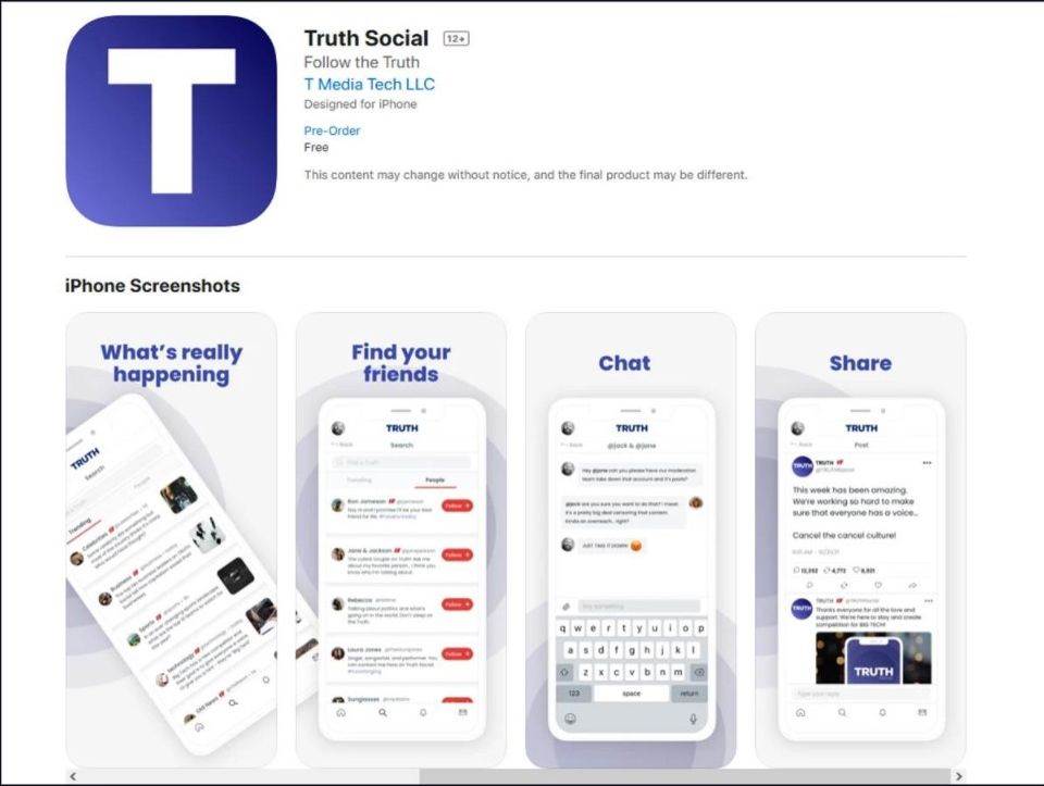 TRUTH SOCIAL: Trumpova društvena mreža je sve veći promašaj