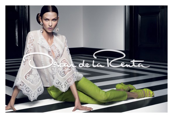 Karlie Kloss za Oscar de la Renta