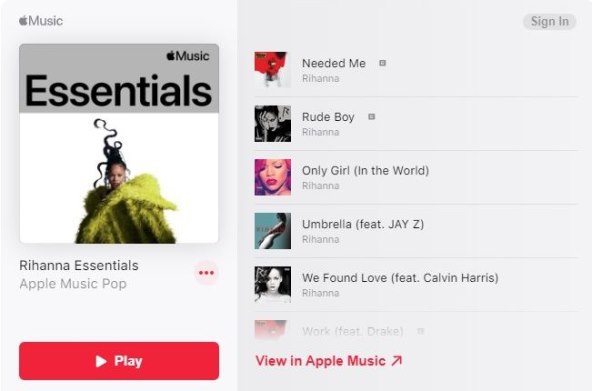UOČI SUPER BOWLA LVII: Apple Music lansira Rihannin Road to Halftime