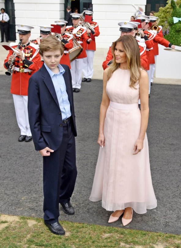 Barron i Melania Trump.jpeg