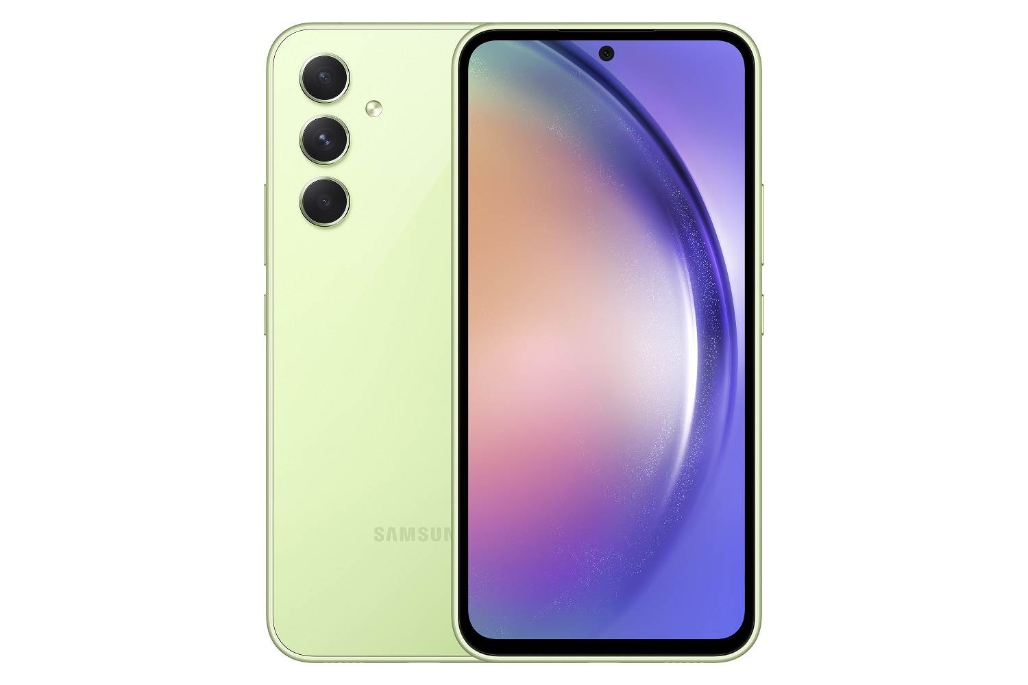 SM-A546_Galaxy A54 5G_Awesome Lime_Front.jpg