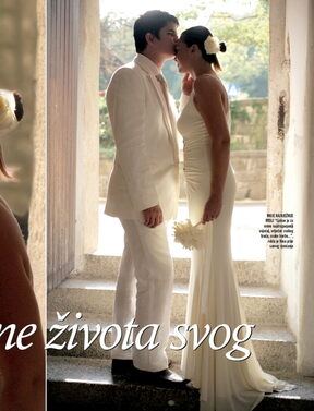 Nina Badrić vjenčala se 2008. godine za Bernarda Krasnića