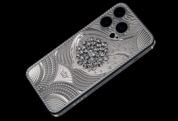 Apple iPhone 14 Pro Max Diamond Snowflake, Caviar International (5).jpg