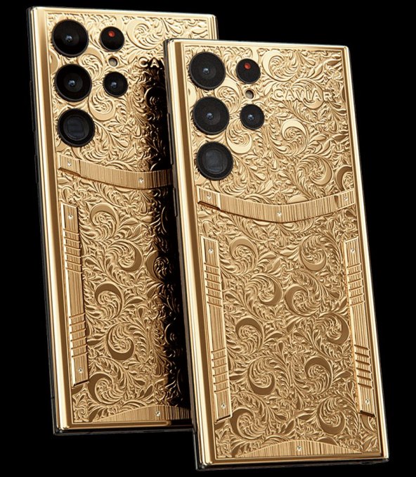 Samsung Galaxy S23 Ultra PURE GOLD Caviar (1).jpg