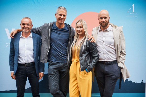 Dejan Ljuština, Aco Momčilović, Hajdi Ćenan i Dražen Šimičević.jpg