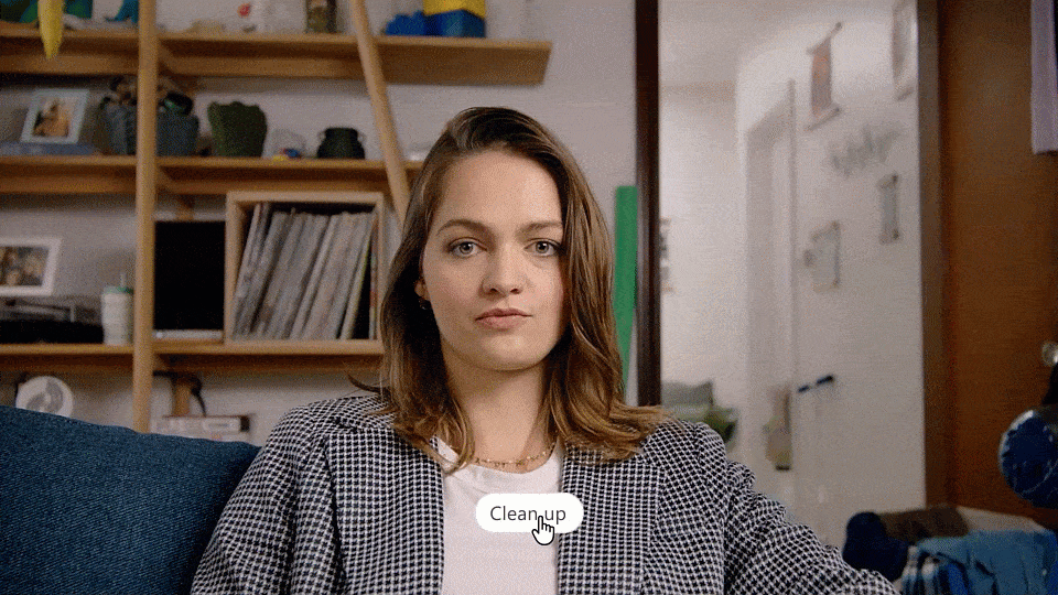 Microsoft Teams decorate your background.gif