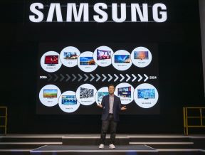 Charlie Bae, Samsung Visual Display at World of Samsung.jpg
