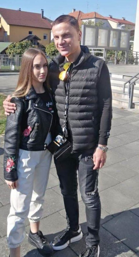 Ante Gotovac i kći Gabriela