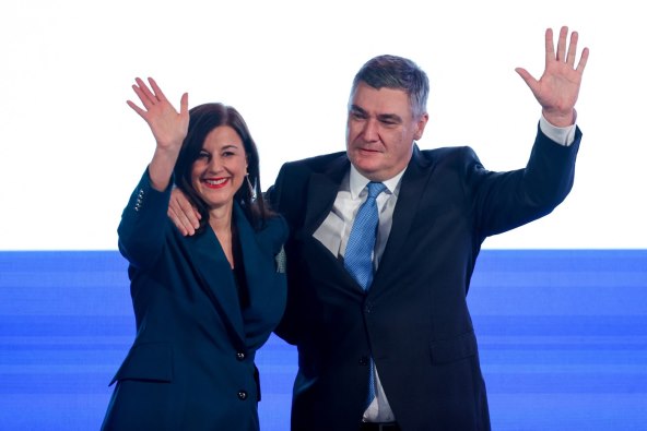 Sanja Musić Milanović i Zoran Milanović