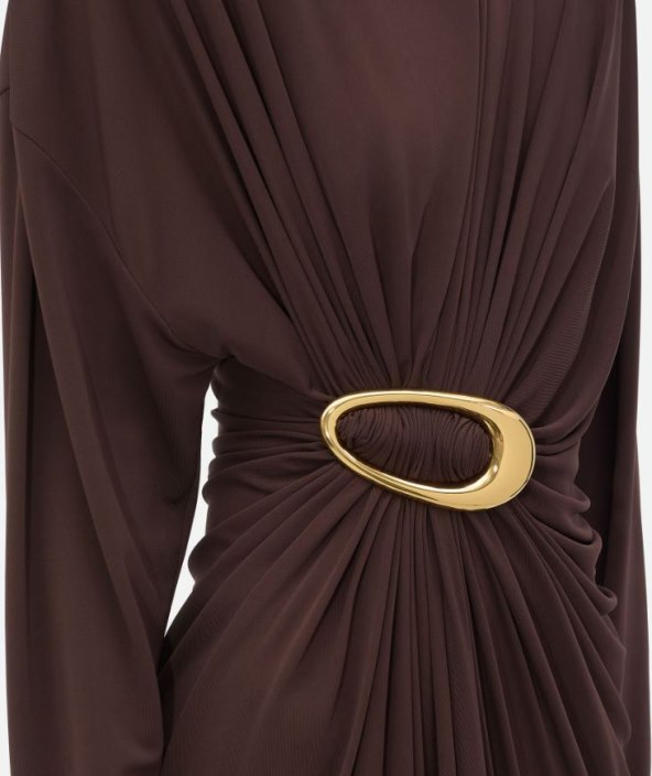 Viscose jersey crepe dress/ Bottega Veneta/ 2700 EUR