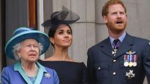 Kraljica Elizabeta II., Meghan Markle i princ Harry