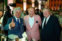 Vladimir Kraljević, Miro Ungar, Viktor Knavs (otac Melanie Trump) - 100 godina Esplanade - Photo Mario Poje.jpg