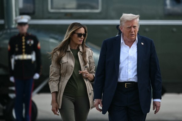 Melania i Donald Trump