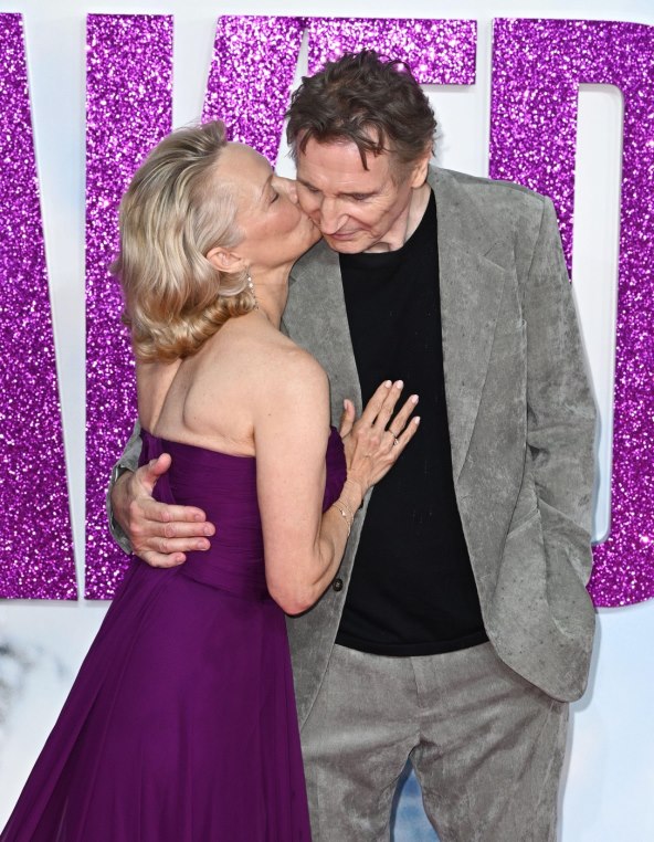 Liam Neeson i Pamela Anderson