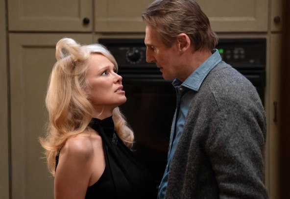 Liam Neeson i Pamela Anderson