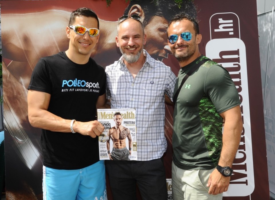 Sandra Perković i Željko Mavrović na lansiranju Men's Health portala