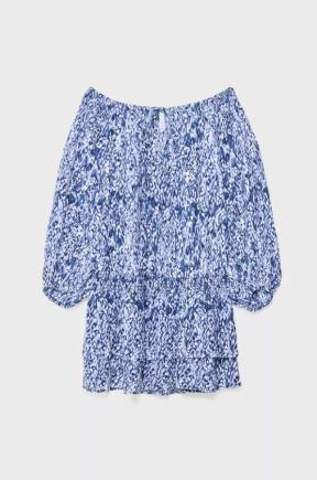 Kratka lepršava haljina s uzorkom/ Stradivarius/ 9,99 EUR