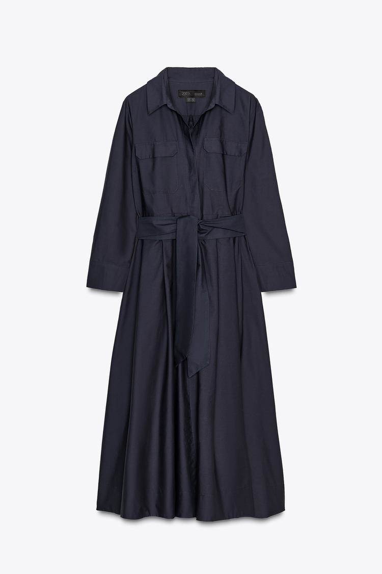 ZW COLLECTION POPLIN SHIRT DRESS/ ZARA/ 59.95 EUR