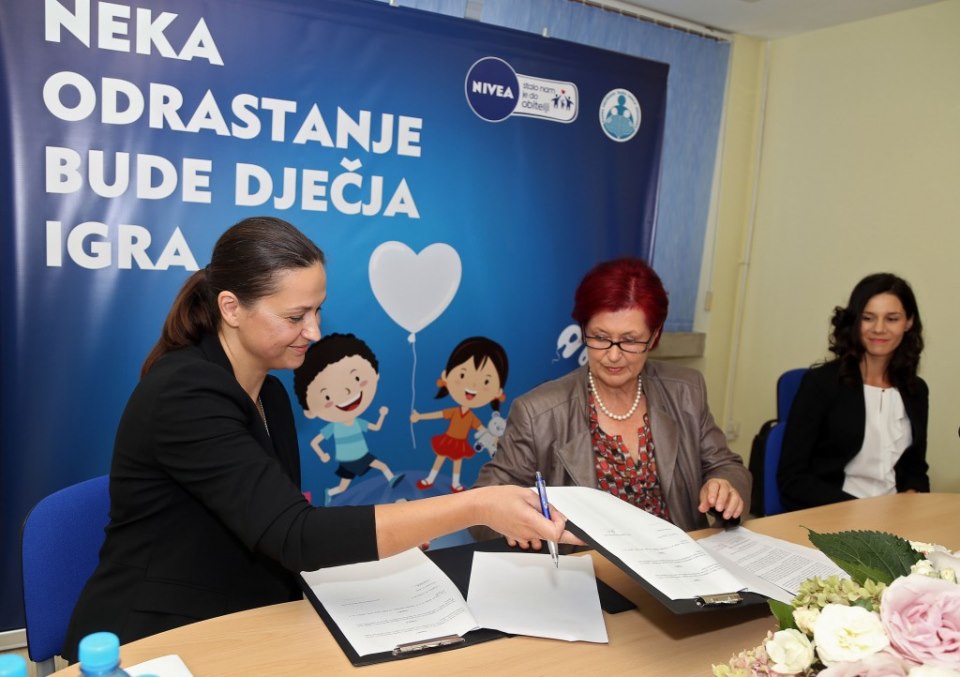NIVEA projekt 'Neka odrastanje bude dječja igra'