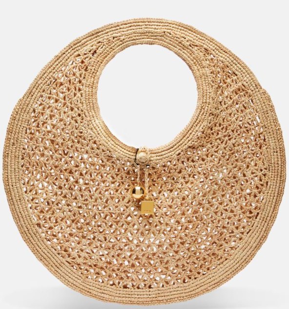Spiaggia raffia tote bag/ Jacquemus/ 590 EUR