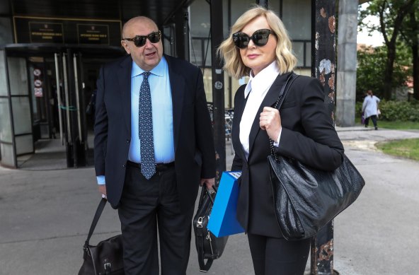 Jadranka Sloković i Čedo Prodanović