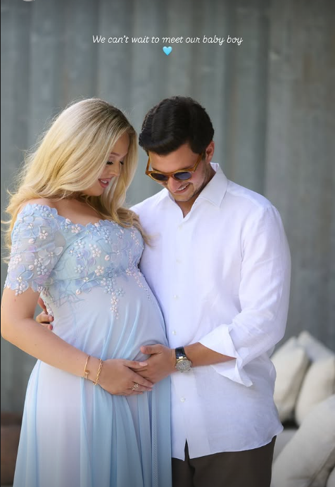 Kci Donalda Trumpa Tiffany rodit ce sina