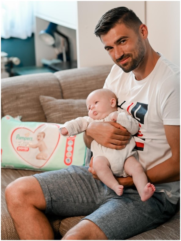 KADA TREBA SPASITI STVAR, TU JE TATA! Rukometaš Ivan Dumenčić o prvim danima roditeljstva