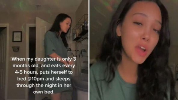 Tatiana je otkrila kako njena beba spava cijelu noć