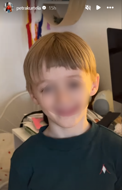 Sin Petre Kurtele sam sebi ošišao šiške