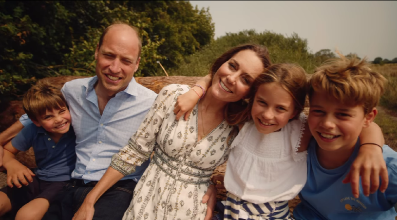 Princ William i Kate Middleton snimljeni s djecom nakon pola godine