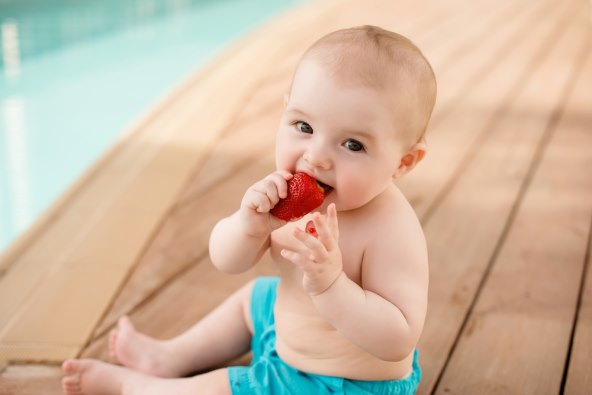 recept za 10 minuta - krema s jagodama za djecu i bebe