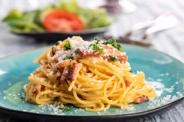 Recept za špagete carbonara, omiljeno jelo princa georgea