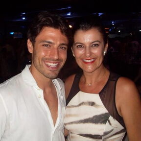 Pedro Soltz s mamom
