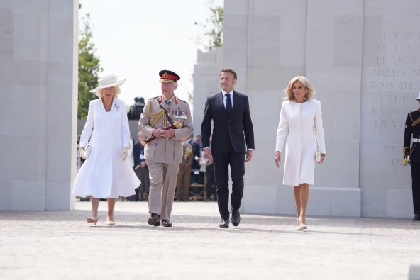 kraljica camilla, brigitte macron