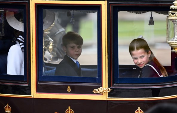 princeza charlotte, princ louis
