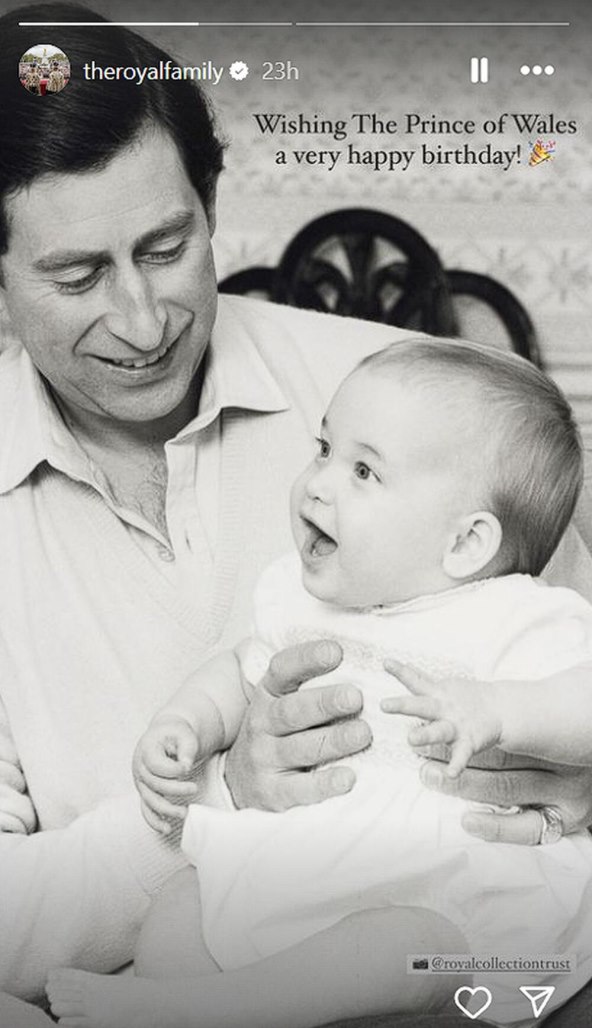 kralj charles, princ william