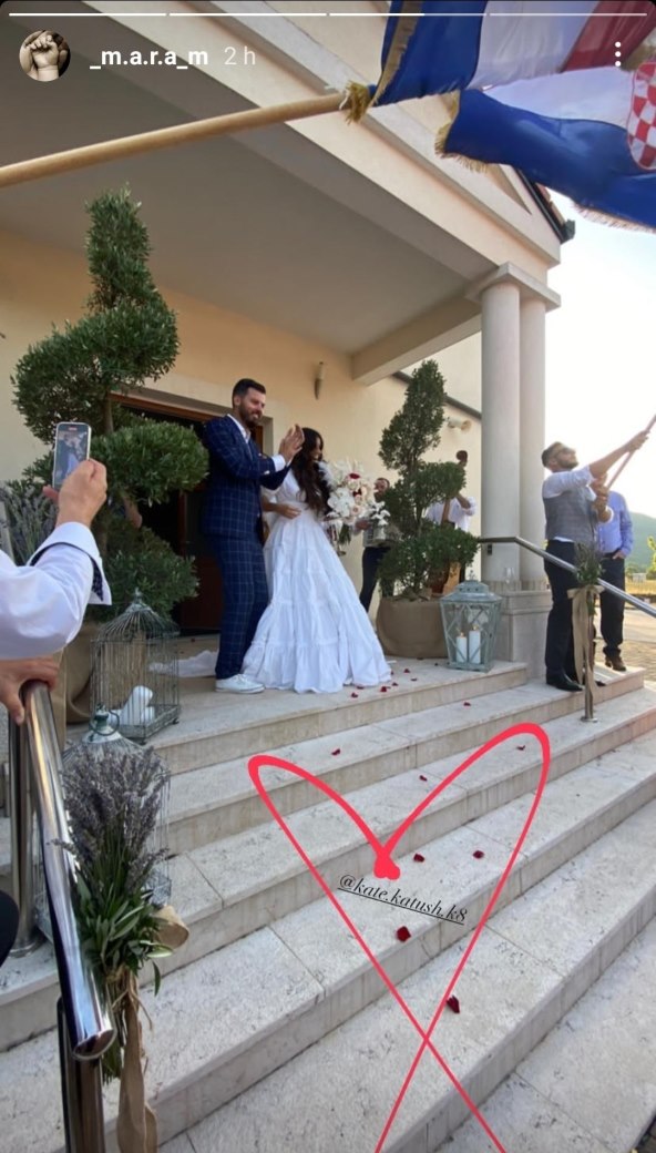 Vjenčanje Mate Rimca i Katarine Lovrić